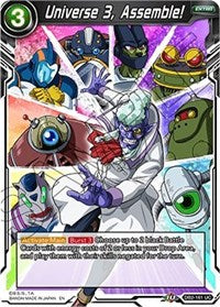 Universe 3, Assemble! (DB2-161) [Draft Box 05 - Divine Multiverse]