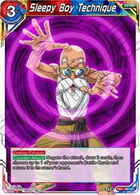 Sleepy Boy Technique (DB2-165) [Draft Box 05 - Divine Multiverse]