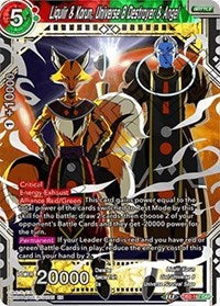 Liquiir & Korun, Universe 8 Destroyer & Angel (DB2-167) [Draft Box 05 - Divine Multiverse]