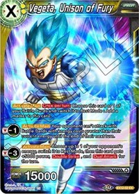 Vegeta, Unison of Fury (EX12-02) [Expansion Deck Box Set 12: Universe 11 Unison]