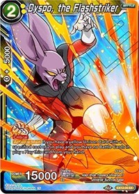 Dyspo, the Flashstriker (EX12-05) [Expansion Deck Box Set 12: Universe 11 Unison]