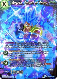 Gogeta, Pursuit of Power (SD12-02) [Rise of the Unison Warrior]