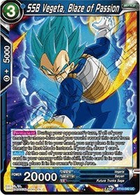 SSB Vegeta, Blaze of Passion (BT10-040) [Rise of the Unison Warrior]