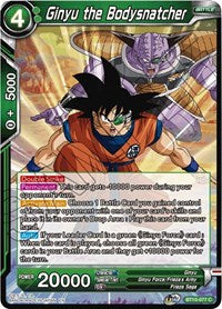 Ginyu the Bodysnatcher (BT10-077) [Rise of the Unison Warrior]