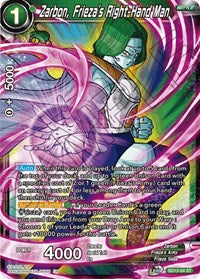 Zarbon, Frieza's Right-Hand Man (SD13-04) [Rise of the Unison Warrior]
