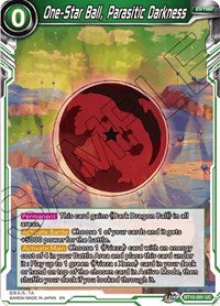 One-Star Ball, Parasitic Darkness (BT10-091) [Rise of the Unison Warrior]