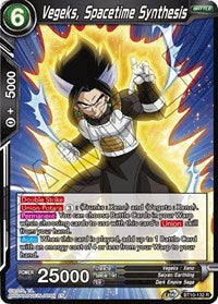 Vegeks, Spacetime Synthesis (BT10-132) [Rise of the Unison Warrior]