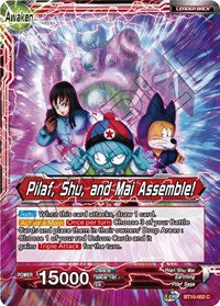 Pilaf // Pilaf, Shu, and Mai Assemble! (BT10-002) [Rise of the Unison Warrior]
