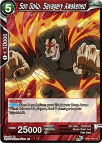 Son Goku, Savagery Awakened (BT10-006) [Rise of the Unison Warrior]