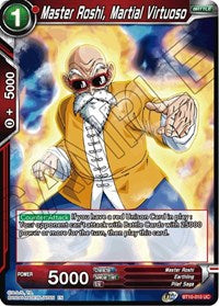 Master Roshi, Martial Virtuoso (BT10-010) [Rise of the Unison Warrior]