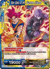 Son Goku & Hit, Supreme Alliance (BT10-145) [Rise of the Unison Warrior]