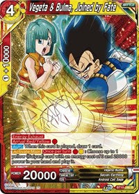Vegeta & Bulma, Joined by Fate (BT10-146) [Rise of the Unison Warrior]