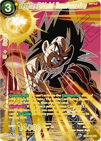 Vegeta, Prideful Transformation (SPR) (BT10-105) [Rise of the Unison Warrior]