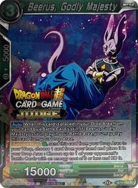 Beerus, Godly Majesty (BT8-053) [Judge Promotion Cards]