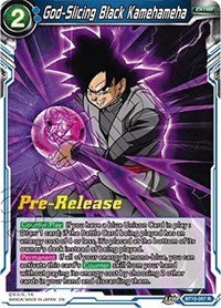 God-Slicing Black Kamehameha (BT10-057) [Rise of the Unison Warrior Pre-Release Cards]