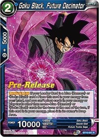 Goku Black, Future Decimator (BT10-051) [Rise of the Unison Warrior Pre-Release Cards]