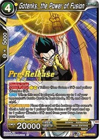 Gotenks, the Power of Fusion (BT10-112) [Rise of the Unison Warrior Pre-Release Cards]