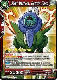 Pilaf Machine, Ostrich Form (BT10-026) [Rise of the Unison Warrior Pre-Release Cards]