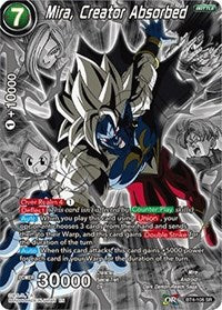 Mira, Creator Absorbed (Alternate Art) (BT4-108) [Special Anniversary Set 2020]