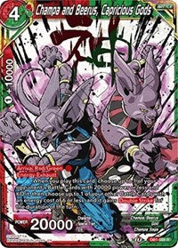 Champa and Beerus, Capricious Gods (Alternate Art) (DB1-088) [Special Anniversary Set 2020]