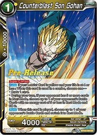 Counterblast Son Gohan (BT10-100) [Rise of the Unison Warrior Pre-Release Cards]
