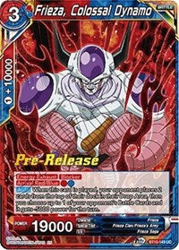 Frieza, Colossal Dynamo (BT10-149) [Rise of the Unison Warrior Pre-Release Cards]