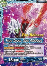 Fused Zamasu // Fused Zamasu, Divine Ruinbringer (BT10-032) [Rise of the Unison Warrior Pre-Release Cards]