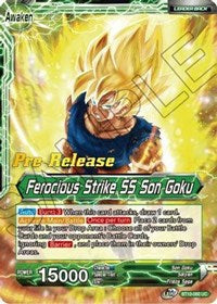 Son Goku // Ferocious Strike SS Son Goku (BT10-060) [Rise of the Unison Warrior Pre-Release Cards]