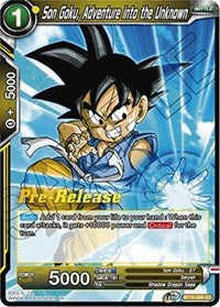 Son Goku, Adventure into the Unknown (BT10-099) [Rise of the Unison Warrior Pre-Release Cards]