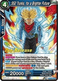 SS2 Trunks, for a Brighter Future (BT10-043) [Rise of the Unison Warrior Pre-Release Cards]