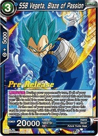 SSB Vegeta, Blaze of Passion (BT10-040) [Rise of the Unison Warrior Pre-Release Cards]