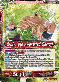 Broly // Broly, the Awakened Demon (BT11-002) [Vermilion Bloodline]