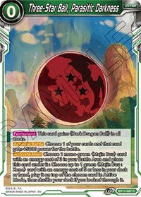 Three-Star Ball, Parasitic Darkness (BT11-087) [Vermilion Bloodline]