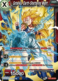 Gotenks, Earth-Shattering Might (BT11-003) [Vermilion Bloodline]