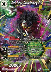 Dark Broly, Overwhelming Evil (BT11-064) [Vermilion Bloodline]
