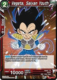 Vegeta, Saiyan Youth (BT11-011) [Vermilion Bloodline]