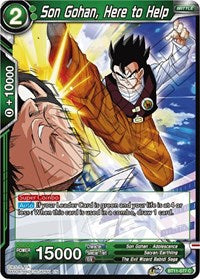 Son Gohan, Here to Help (BT11-077) [Vermilion Bloodline]