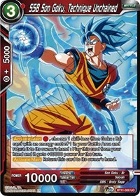 SSB Son Goku, Technique Unchained (BT11-006) [Vermilion Bloodline]