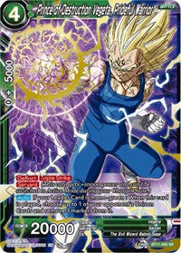 Prince of Destruction Vegeta, Prideful Warrior (BT11-066) [Vermilion Bloodline]
