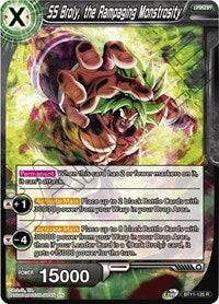 SS Broly, the Rampaging Monstrosity (BT11-125) [Vermilion Bloodline]