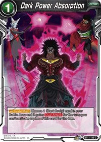 Dark Power Absorption (BT11-149) [Vermilion Bloodline]