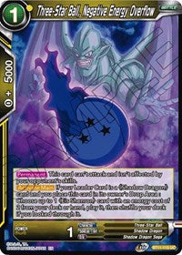 Three-Star Ball, Negative Energy Overflow (BT11-115) [Vermilion Bloodline]