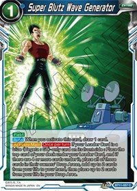 Super Blutz Wave Generator (BT11-057) [Vermilion Bloodline]