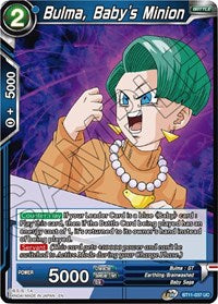 Bulma, Baby's Minion (BT11-037) [Vermilion Bloodline]