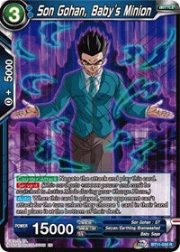 Son Gohan, Baby's Minion (BT11-035) [Vermilion Bloodline]