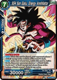 SS4 Son Goku, Energy Annihilator (BT11-049) [Vermilion Bloodline]
