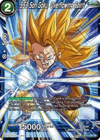 SS3 Son Goku, Overflowing Spirit (BT11-050) [Vermilion Bloodline]