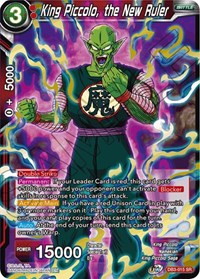 King Piccolo, the New Ruler (DB3-015) [Draft Box 06 - Giant Force]