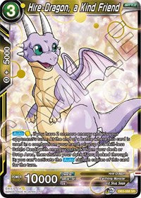 Hire-Dragon, a Kind Friend (DB3-088) [Draft Box 06 - Giant Force]