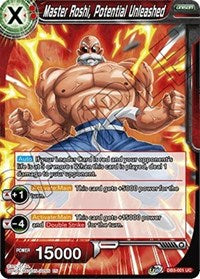 Master Roshi, Potential Unleashed (DB3-001) [Draft Box 06 - Giant Force]